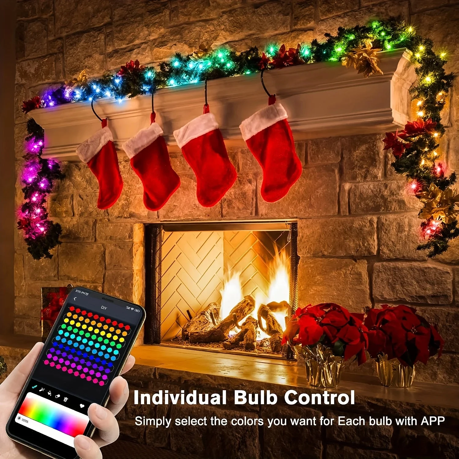 Dream Color WS2812B LED String - Home Decor Free App recension och pris