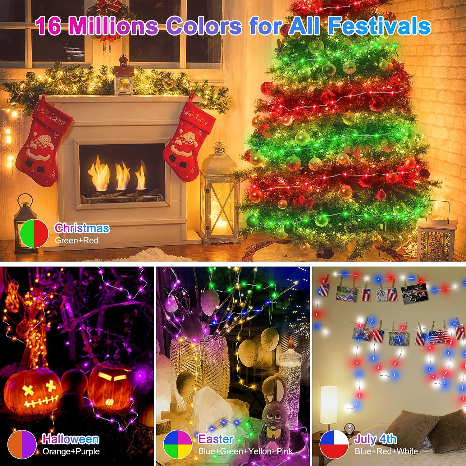 Dream Color WS2812B LED String - Home Decor Free App recension och pris