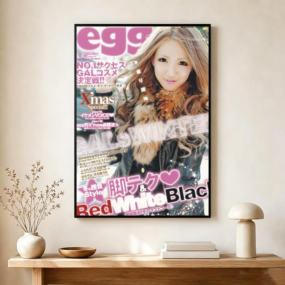 gyaru magazine EGG GAL Poster  - Home Decor Magazine recension och pris