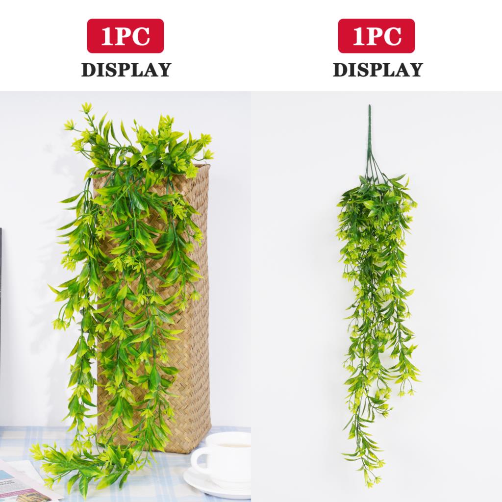Artificial Plant Rattan Wall H - Rattan Plant Basket recension och pris