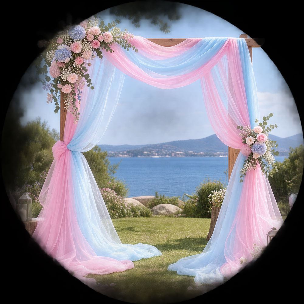 1 Pack Flowy Sheer Tulle Fabri - Linen Table Runner recension och pris